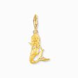 Charm-Anh&auml;nger Meerjungfrau gold aus der  Kollektion im Online Shop von THOMAS SABO
