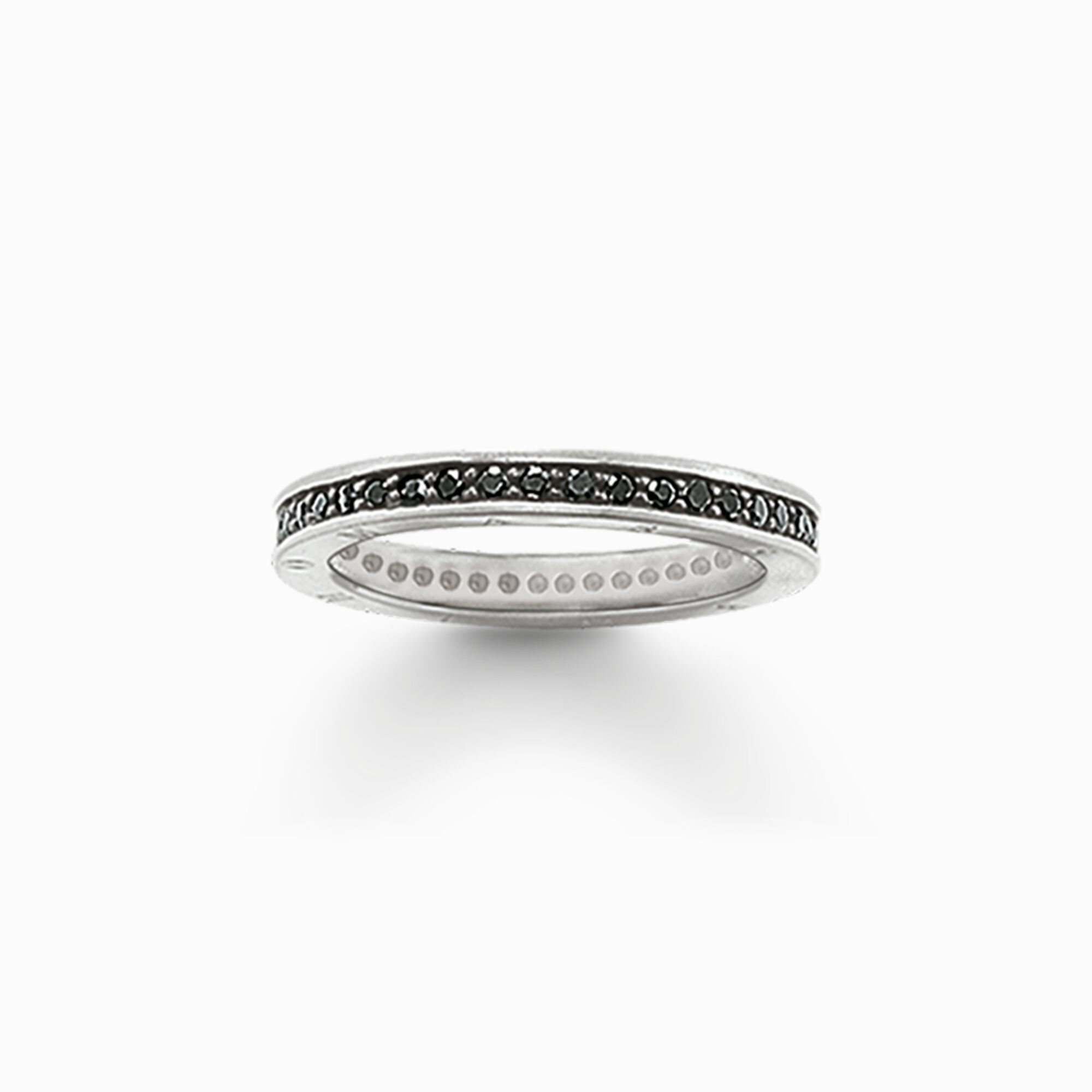 Ring eternity classic black from the  collection in the THOMAS SABO online store