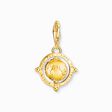 Charm pendant colourful globe gold plated from the Charm Club collection in the THOMAS SABO online store