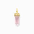Kettenanh&auml;nger mit Rosenquarz-Kristall vergoldet aus der  Kollektion im Online Shop von THOMAS SABO