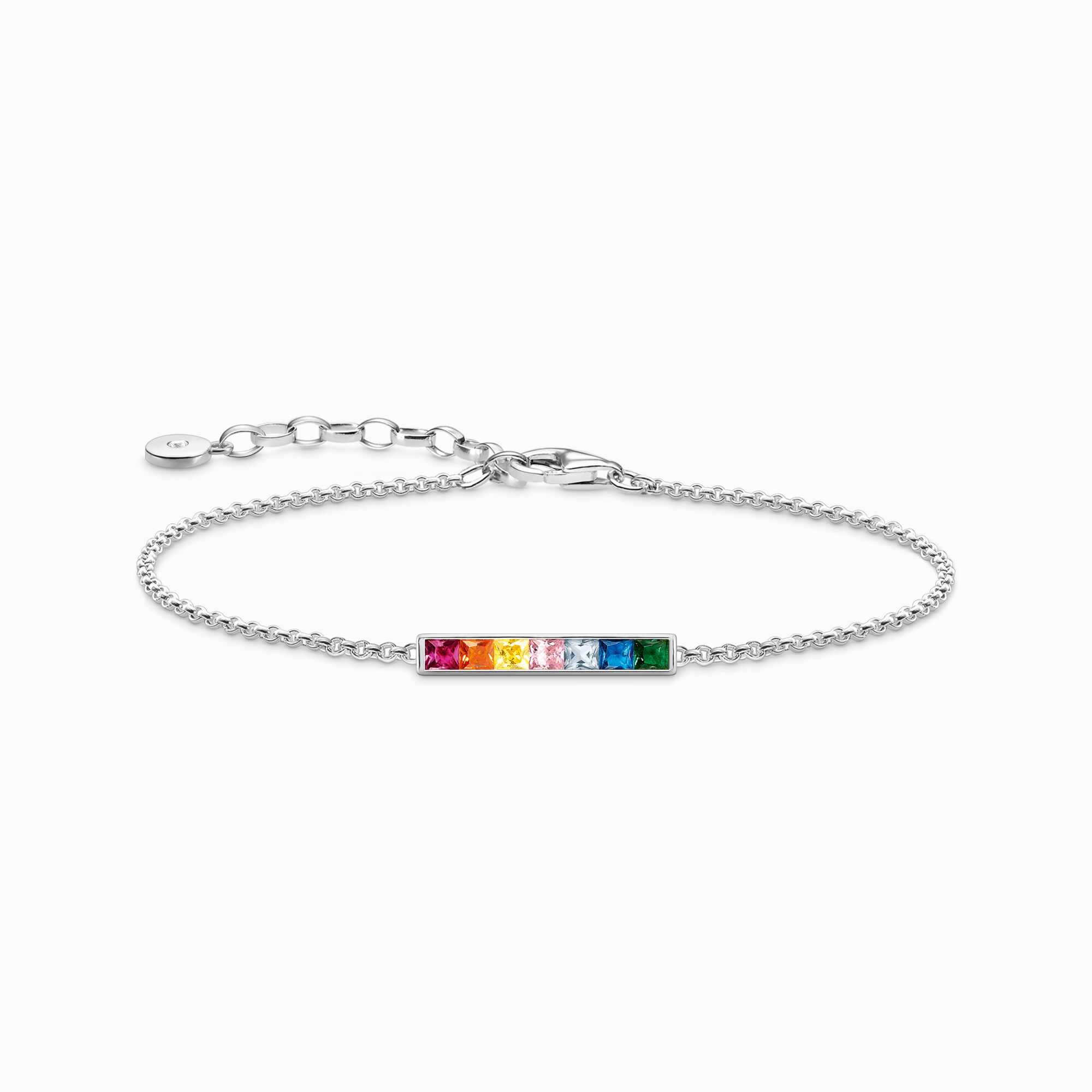 Bracelet colourful stones silver from the  collection in the THOMAS SABO online store