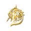 Anh&auml;nger Royalty Einhorn gold aus der  Kollektion im Online Shop von THOMAS SABO