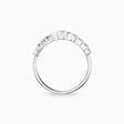 Ring white stones baguette cut from the  collection in the THOMAS SABO online store