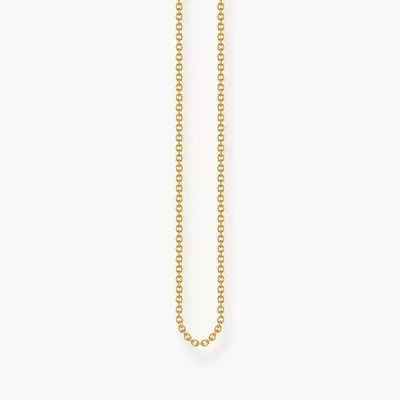 Fine chaîne d'ancre en or jaune Épaisseur 1,00 mm (0,04 Inch)