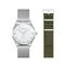 Set Code TS wei&szlig;e Uhr und khaki Armband aus der  Kollektion im Online Shop von THOMAS SABO