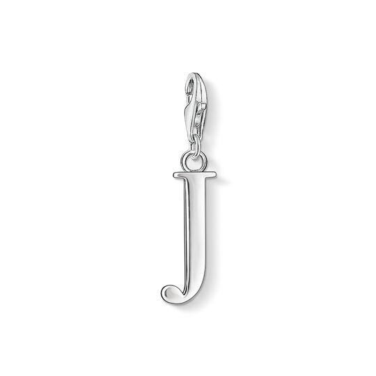 Charm pendant letter J from the Charm Club collection in the THOMAS SABO online store