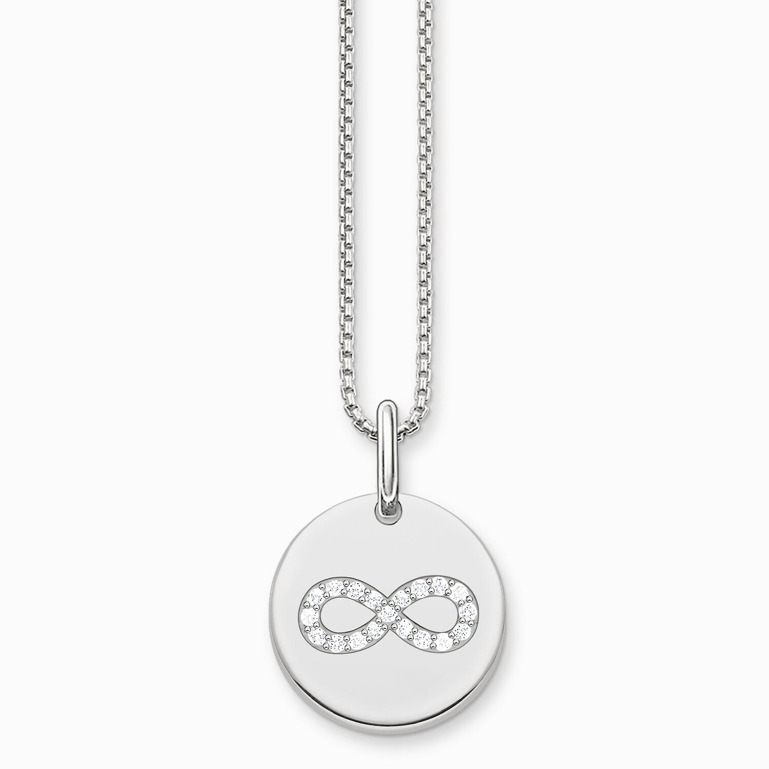 Necklace infinity coin from the  collection in the THOMAS SABO online store