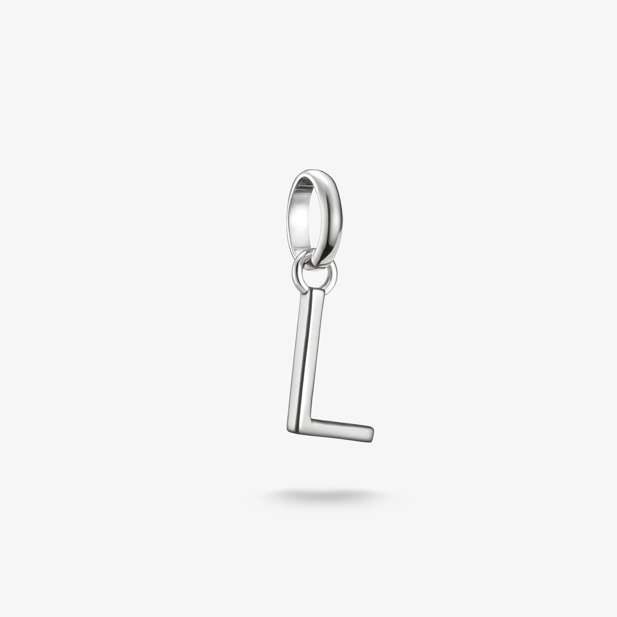 THOMAS SABO Pendentif Charm lettre L Connect argent Argent sterling, Taille: one size, pour femme