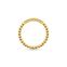Bague perles avec pierres blanches or de la collection Charming Collection dans la boutique en ligne de THOMAS SABO
