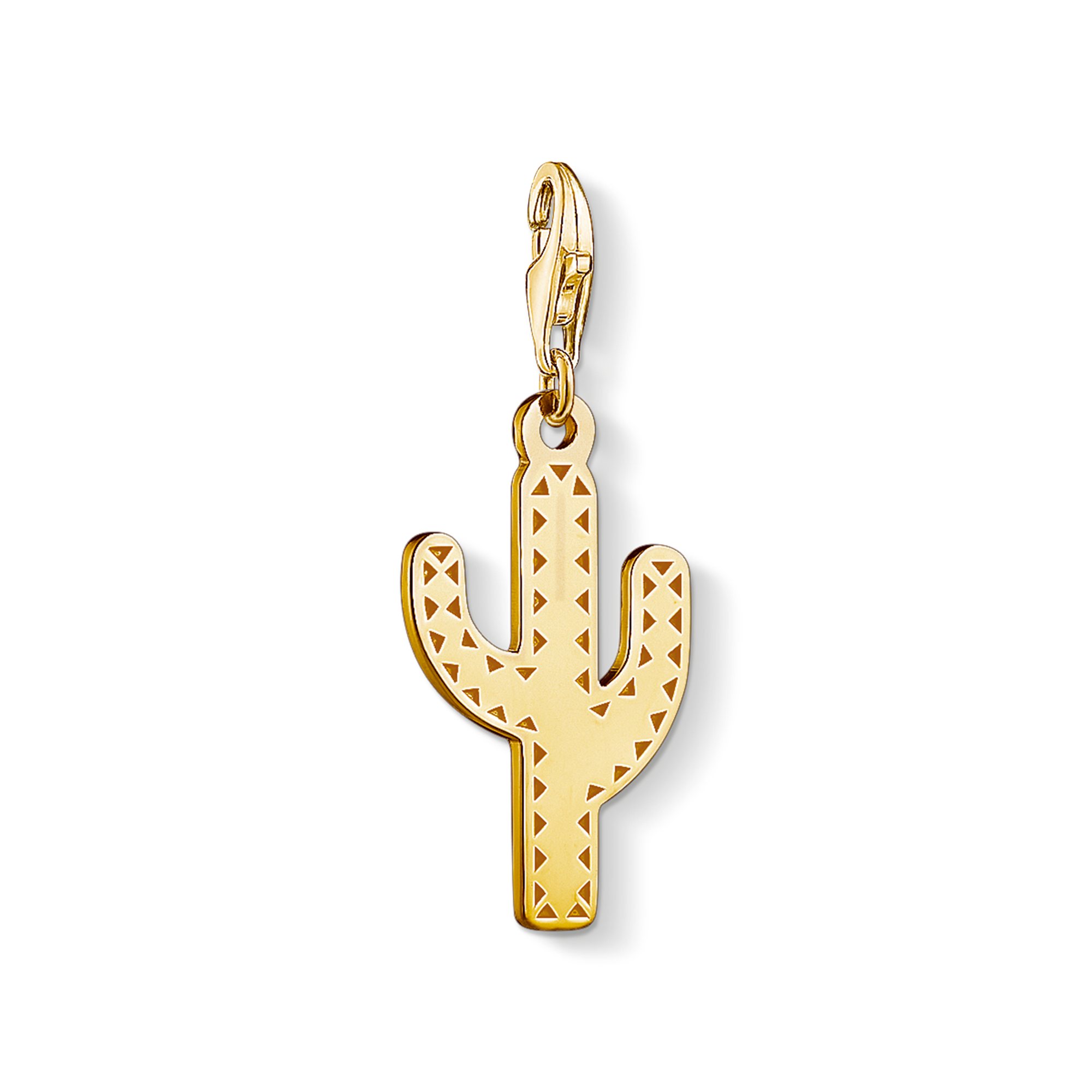 Vorsicht, stachelig: Der Kaktus-Charm ist der heimliche König der Wüste. Verziert mit coolen Ethno-Mustern, passt er perfekt zu trendigen Festival-Outfits. - 0