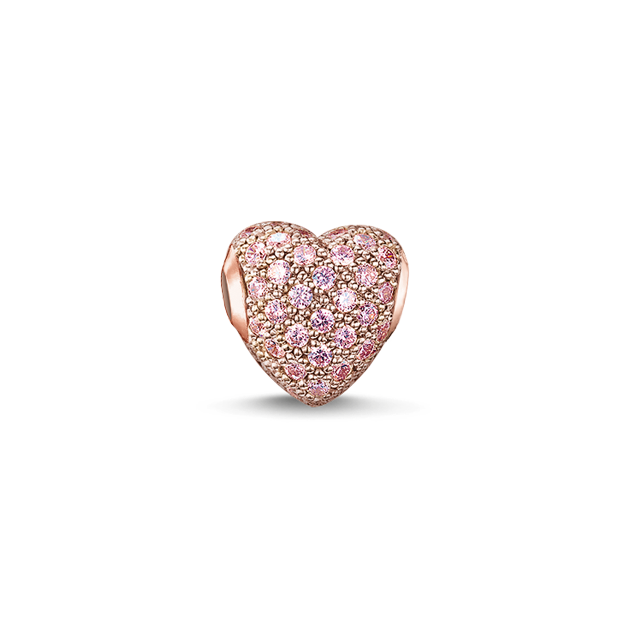 Das Herz in aufregendem Pink symbolisiert die Spannung einer neuen Liebe. Bitte beachten Sie: Dieser Bead ist nicht mit dem folgenden Artikel kombinierbar: KH0001 - 0