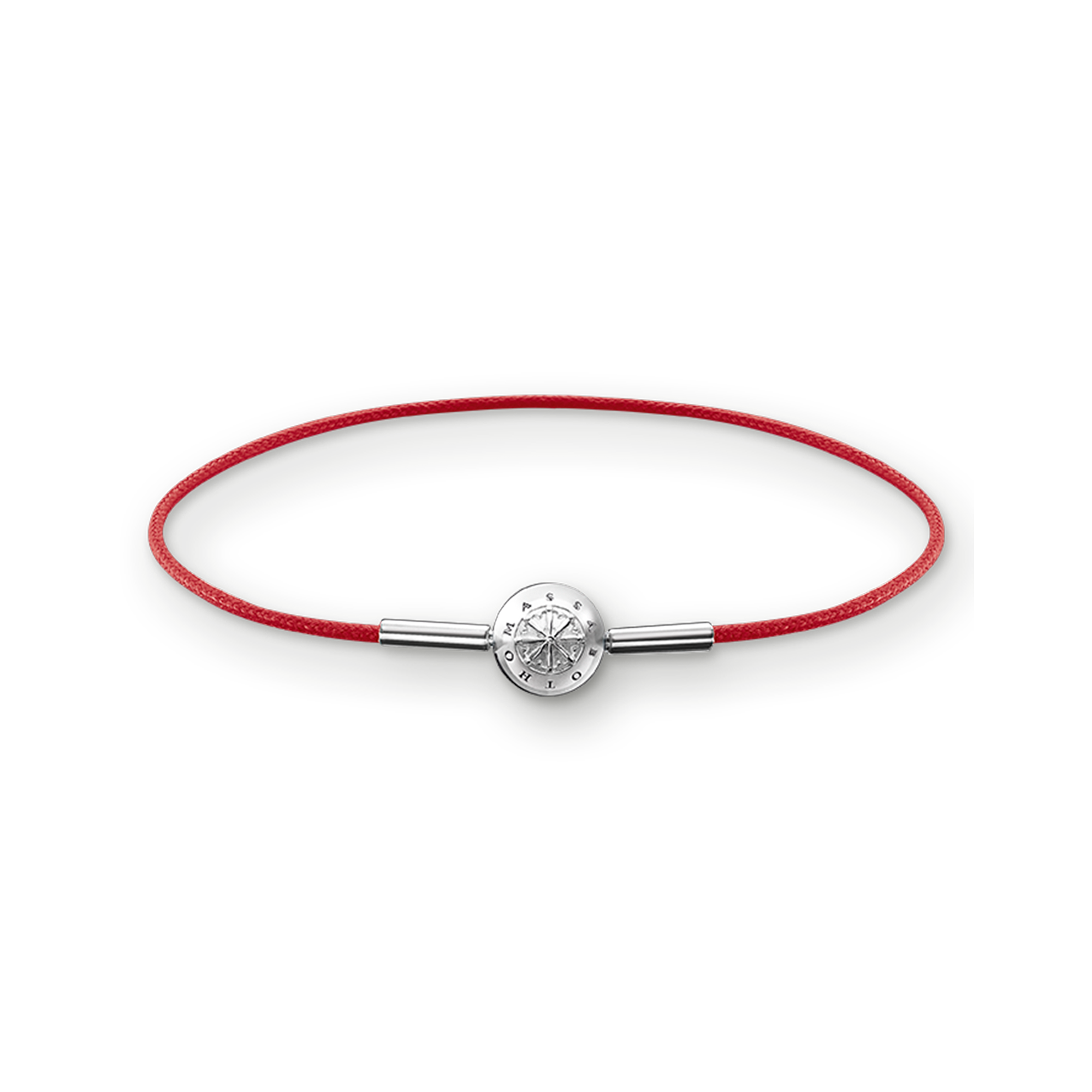 Ein sportliches Band aus gewachster Baumwolle zeigt das THOMAS SABO KARMA BEADS Armband in einer neuen und lässigen Variante. - 0